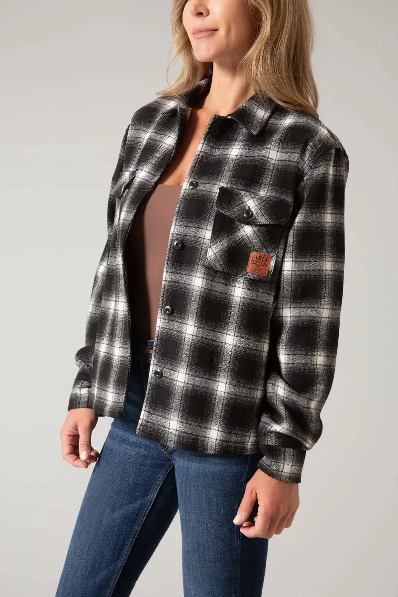Kimes Ranch Women's Black Spokane Shirt Jacket 3