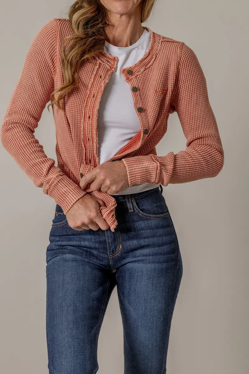 Kimes Ranch Women's Rust Bella Cardigan 1