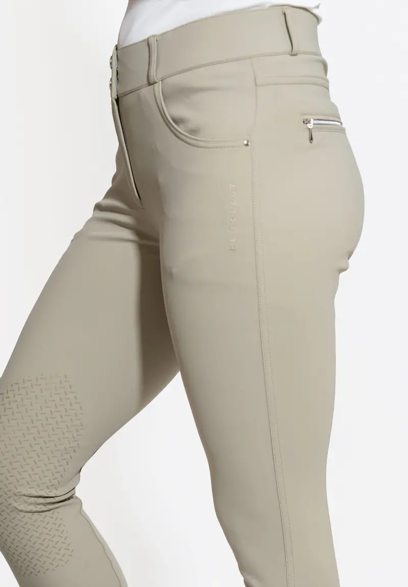 Kl Select Ladies Gabrielle Knee Patch Breech 1