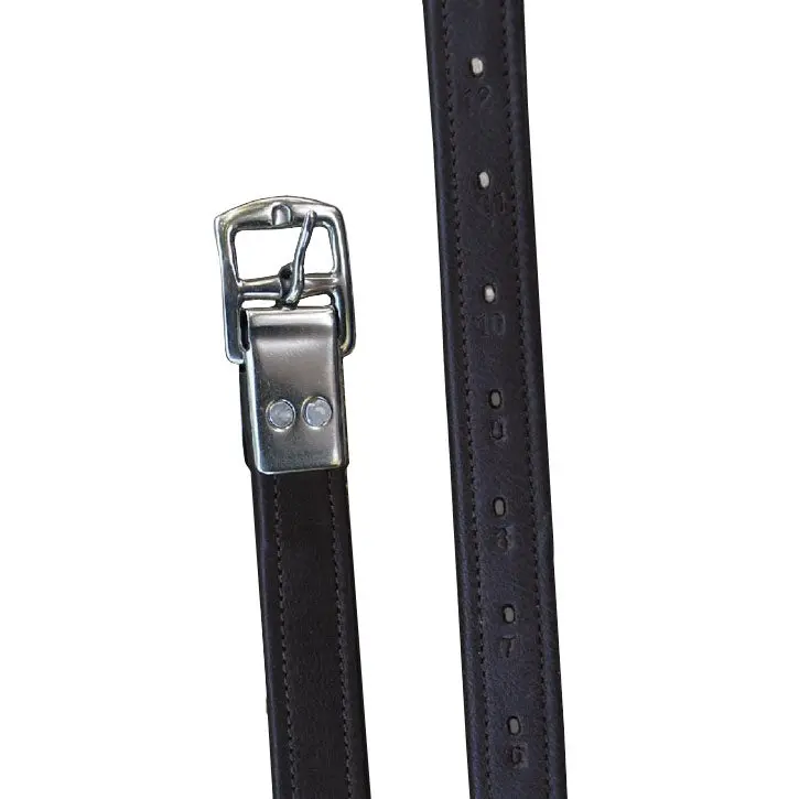 Kl Select Red Barn Calf Lined Stirrup Leathers 1
