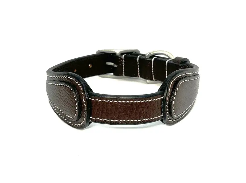 Kl Select Shaped Dog Collar- Brown 1