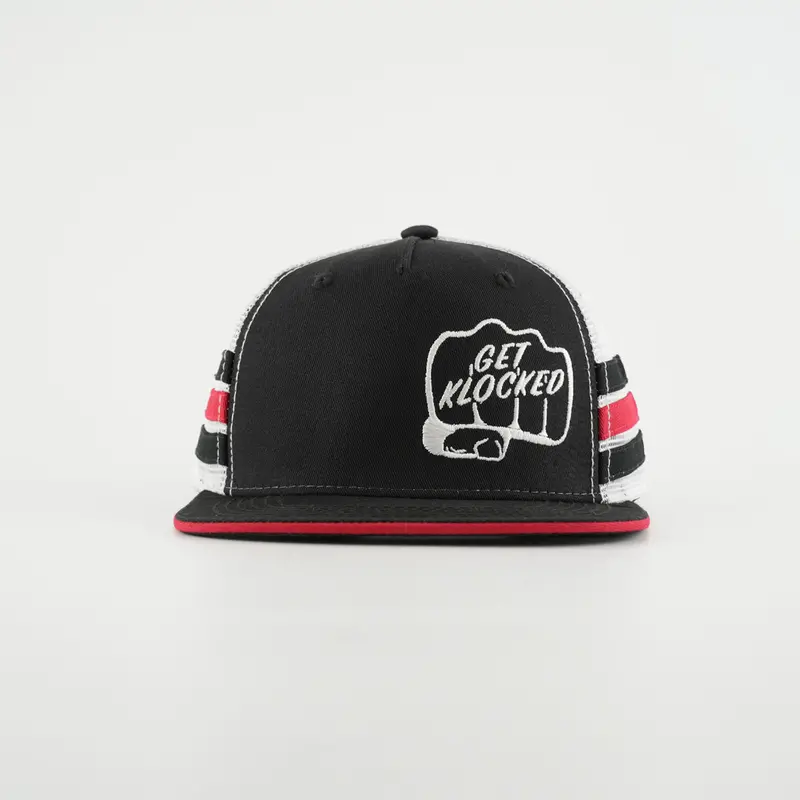 Klock Werks Fist Bump Stripe Trucker Hat For Youth 1