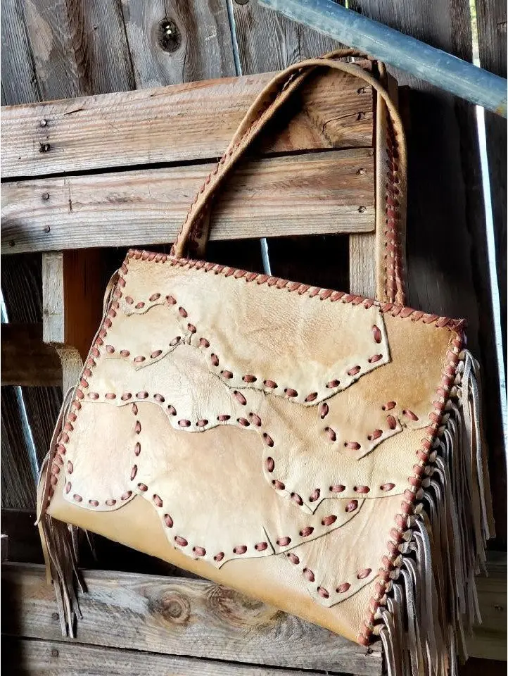 Kurtmen Buffalo Bill Patchwork Wide Box Tote 1