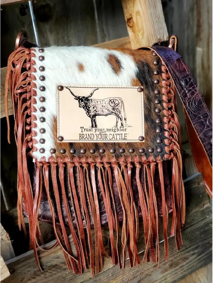 Kurtmen Custom West 20 Brand Your Cattle Traveler Bag 1