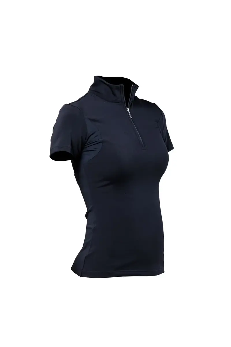 Laagasken Half Zip Short Sleeve Riding Shirt 1