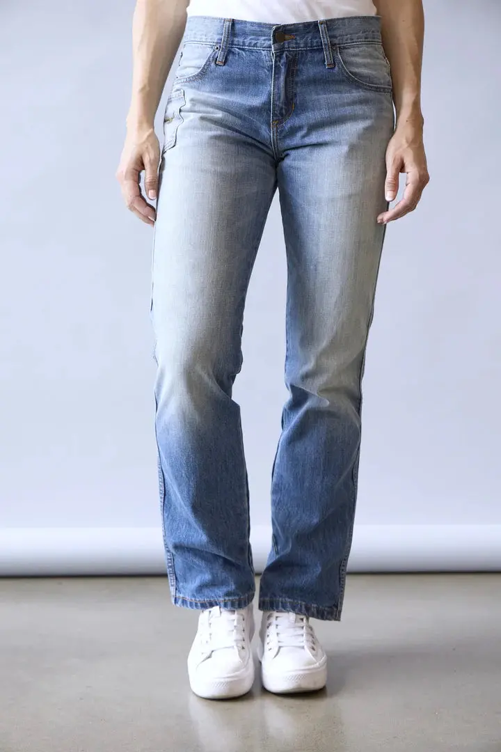 Ladies Brooks Mid-Wash Kimes Jean 1
