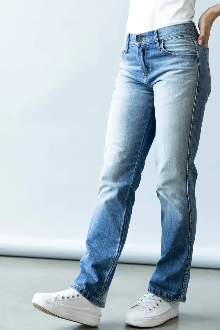 Ladies Brooks Mid-Wash Kimes Jean 2