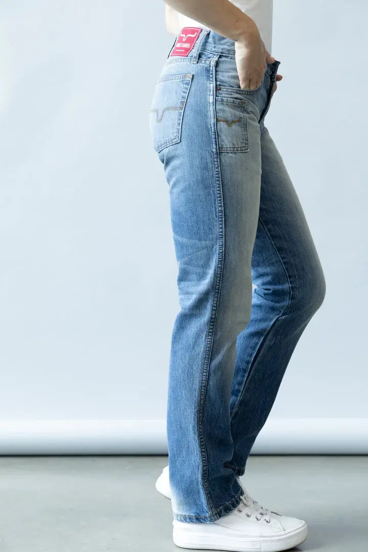 Ladies Brooks Mid-Wash Kimes Jean 4