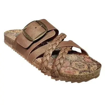 Ladies Nora Brown Sandals 1