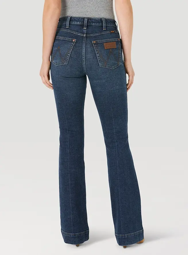 Ladies Sara Wrangler Retro Trouser Jean 1