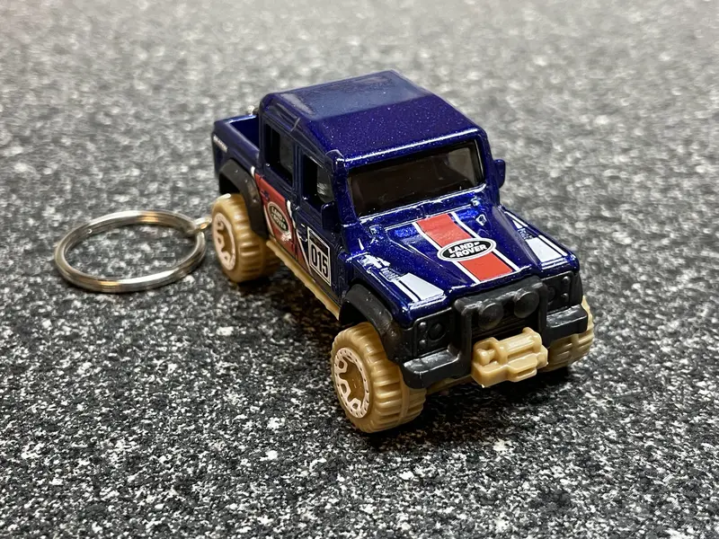 Land Rover Range Rover 4X4 Offroad Prerunner Keychain Hot Wheels Matchbox 1