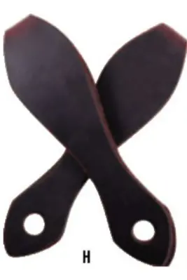Latigo Slobber Straps 1