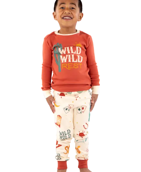 Lazy One Kid's Wild Wild Rest Pj Set 2