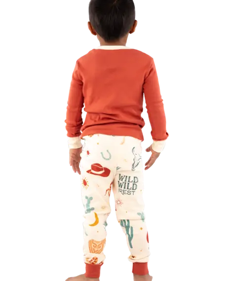 Lazy One Kid's Wild Wild Rest Pj Set 3