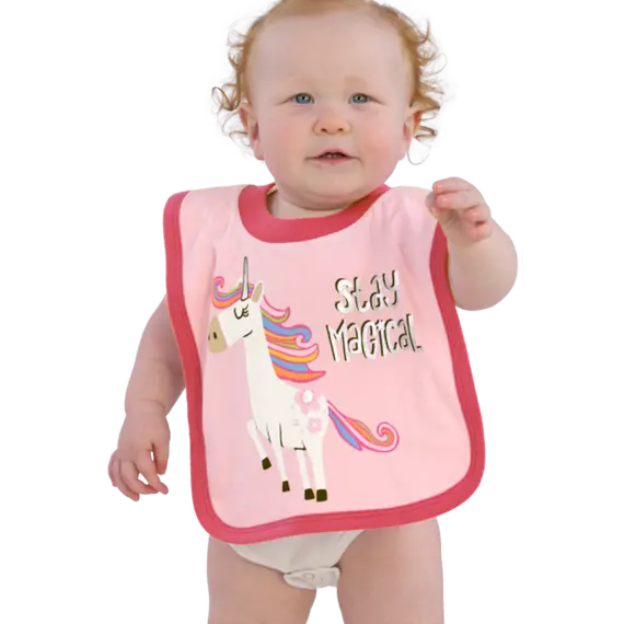Lazy One Stay Magical Bib 1