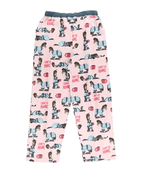 Lazy One Women's Don't Do Mornings Horse Pj Set 5