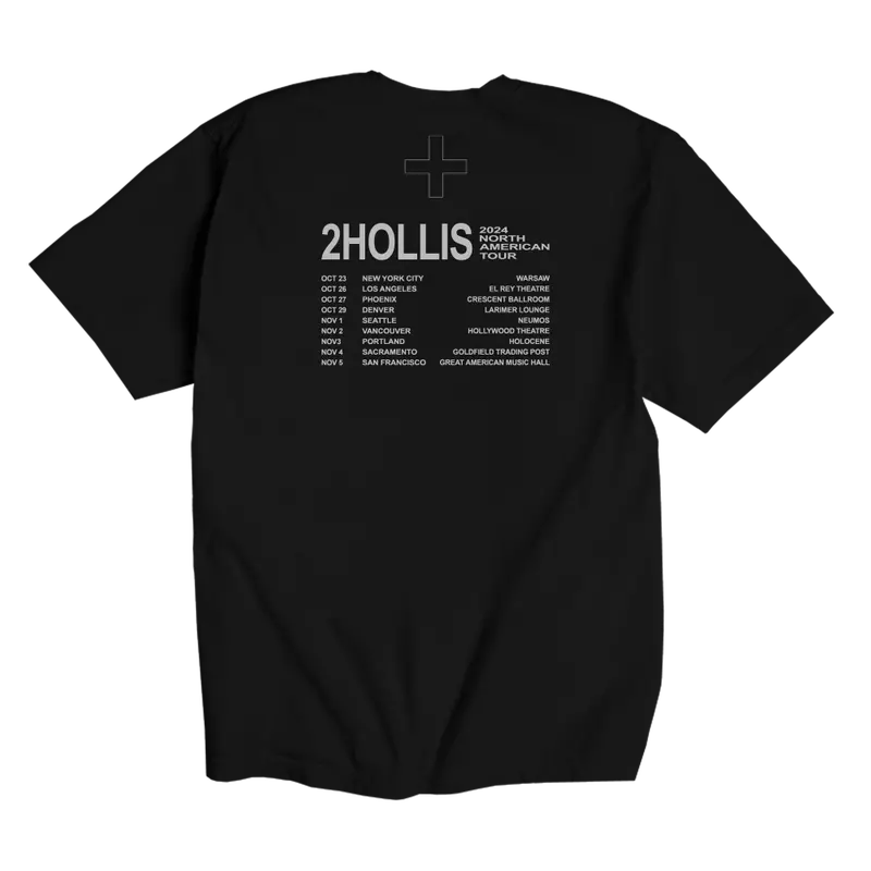 Leg One Black T-Shirt 2