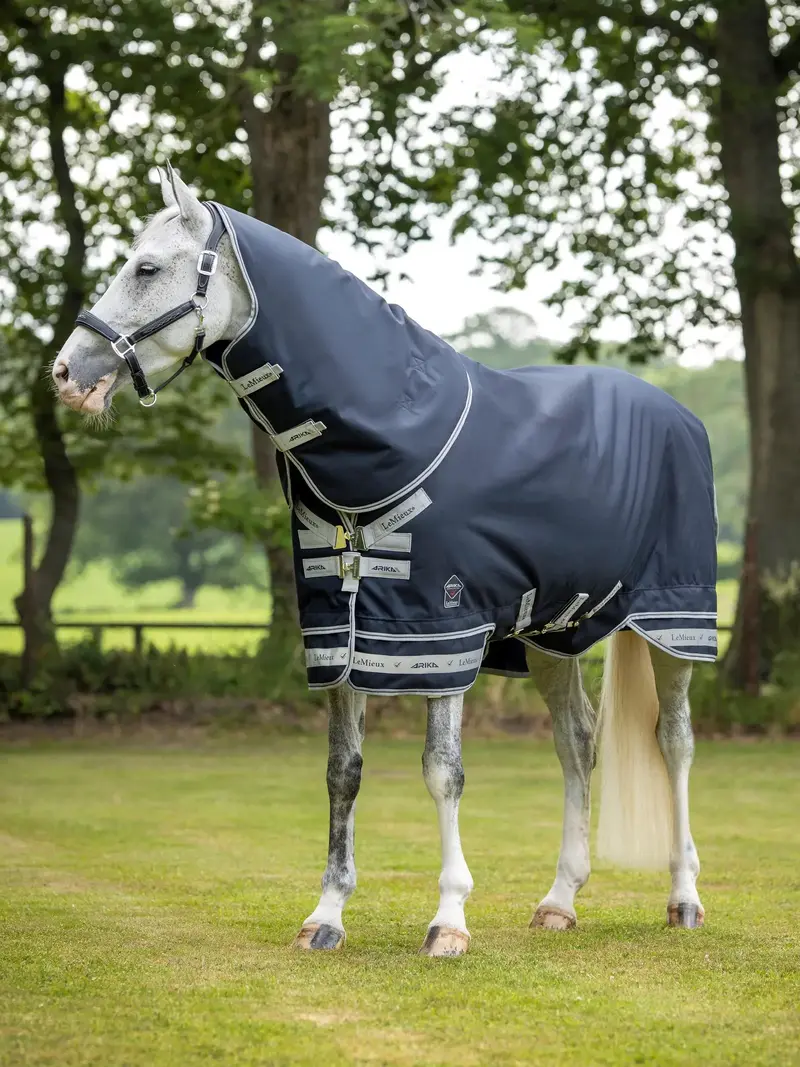 Lemieux Arika Featherweight Blanket 0G Navy 1