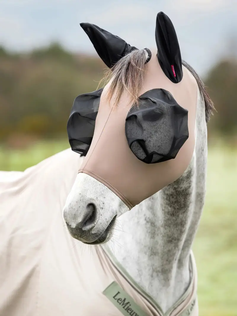 Lemieux Bug Relief Half Fly Mask – Breathable Mesh