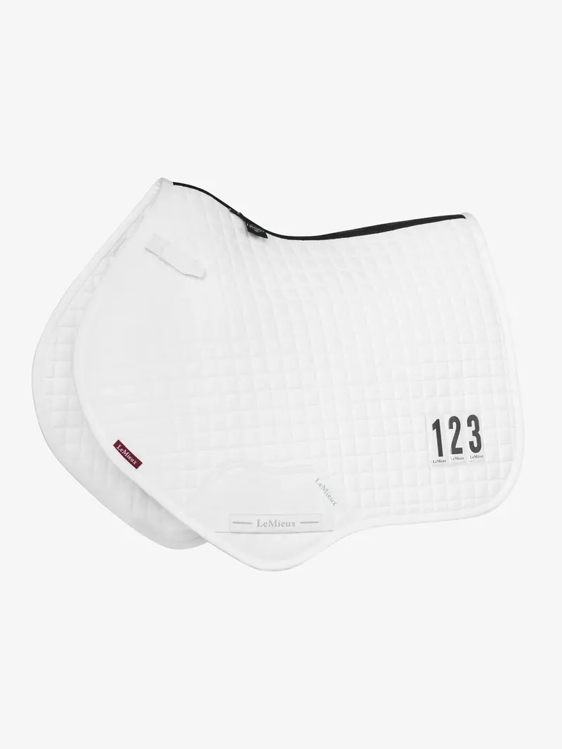 Lemieux Cotton Close Contact Competition Square White 1