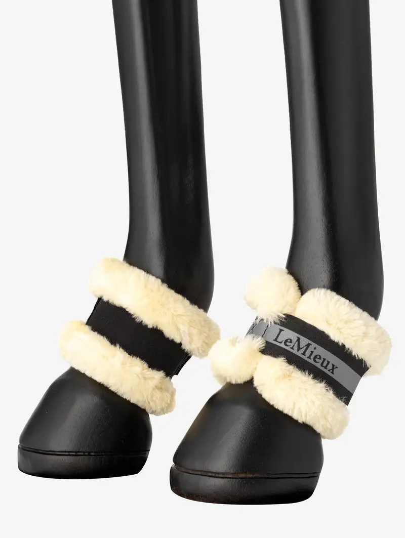Lemieux Fleece Pastern Wrap Black 1