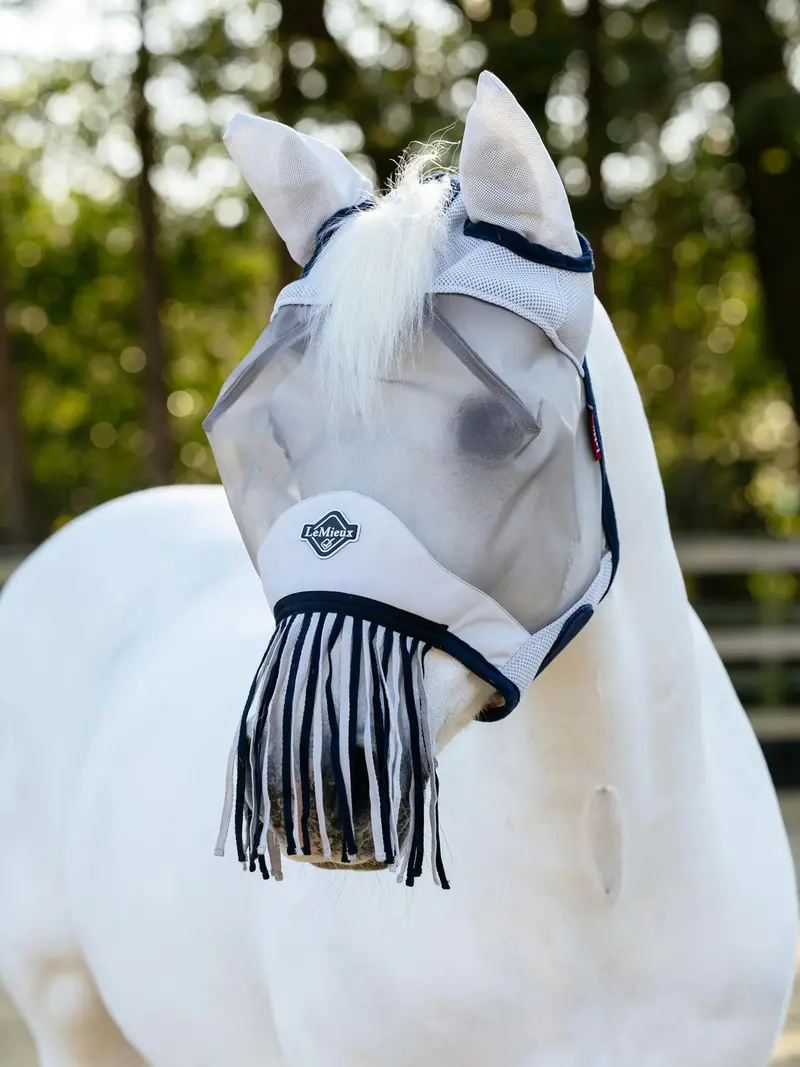 Lemieux Fringed Fly Mask with Comfort Fit Design