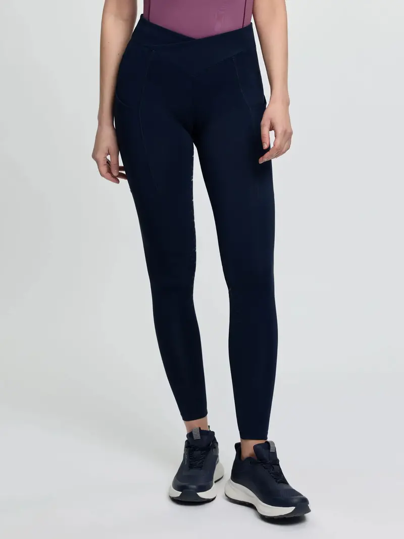 Lemieux Ladies Simone Cross Over Half Seat Pull On Tight 4