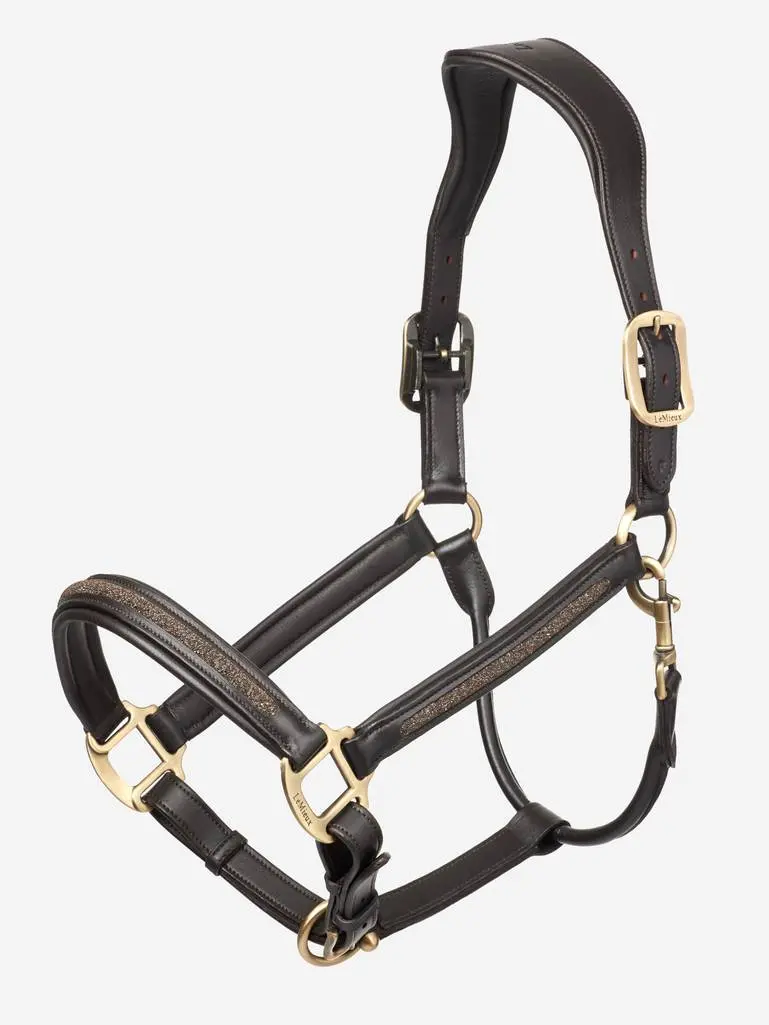 Lemieux Leather Crystal Halter 2