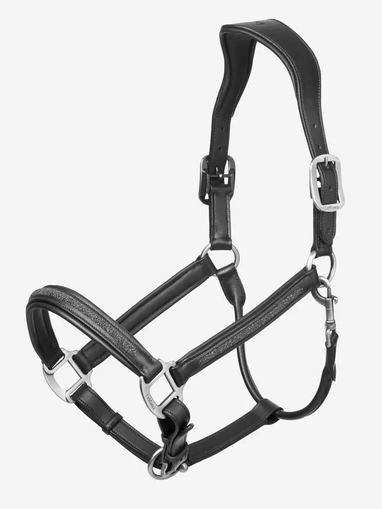 Lemieux Leather Crystal Halter 2