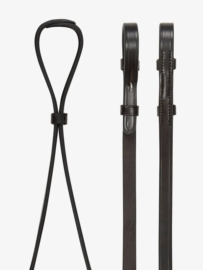 Lemieux Leather Curb Rein 1
