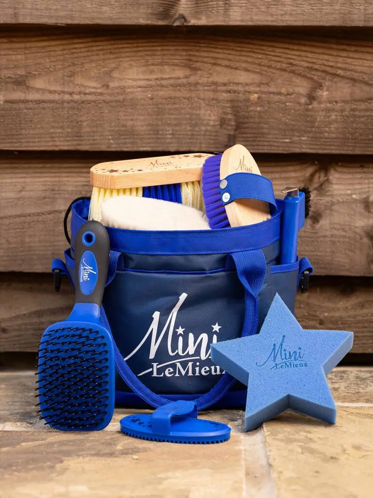 Lemieux Mini Grooming Set With Bag Benetton Blue 1