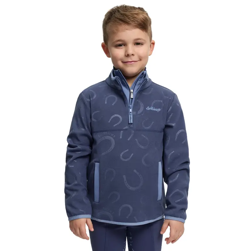 Lemieux Mini Maggie Quarter-Zip Fleece Sweatshirt