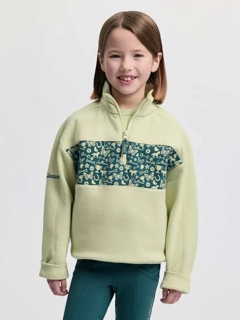 Lemieux Mini Quinn Quarter Zip Sweatshirt 5