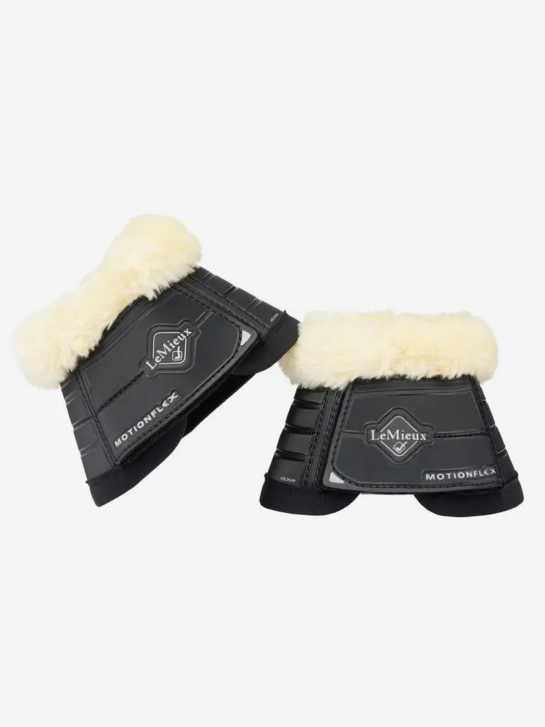 Lemieux Motionflex Over Reach Boot With Faux Fur Black/ Natural 1
