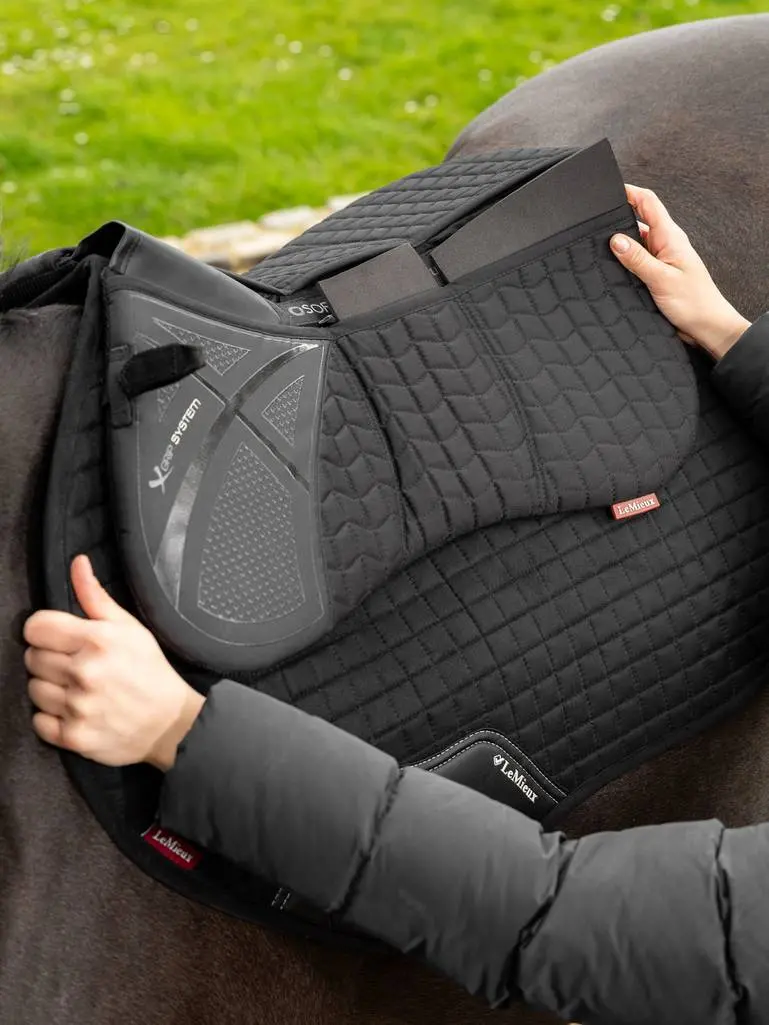 Lemieux Prosorb Plain 3 Pocket Half Pad Black 1