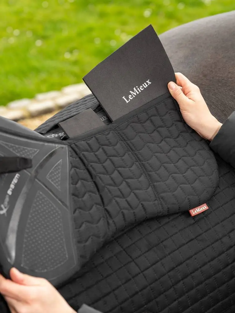 Lemieux Prosorb Plain 3 Pocket Half Pad Black 2