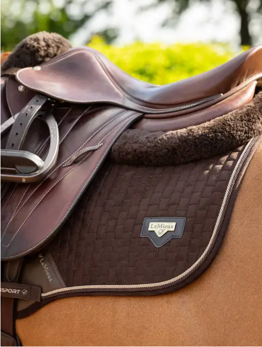 Lemieux Puissance Suede Saddle Pad 1