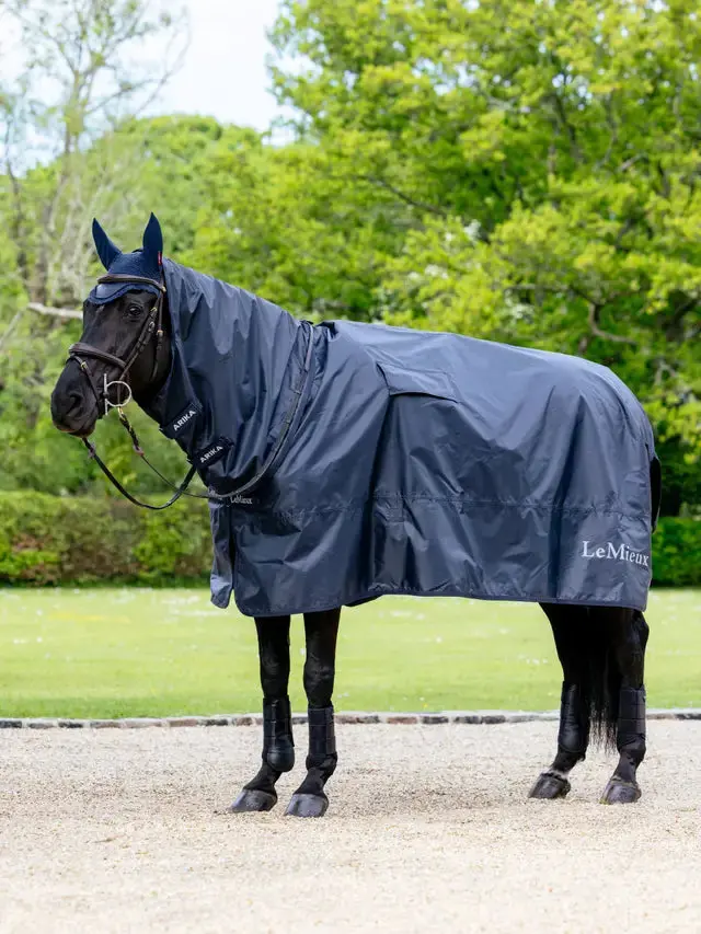 Lemieux Rain Sheet Navy 1