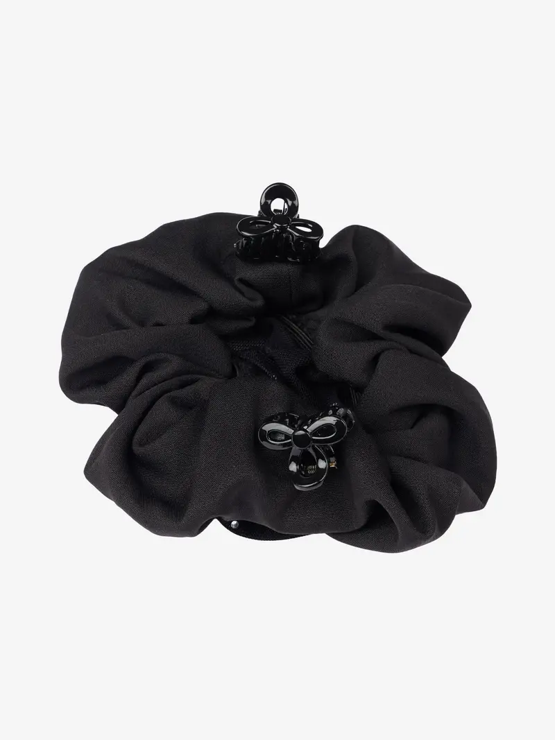 Lemieux Scrunchie With Crystal Hair Net 2