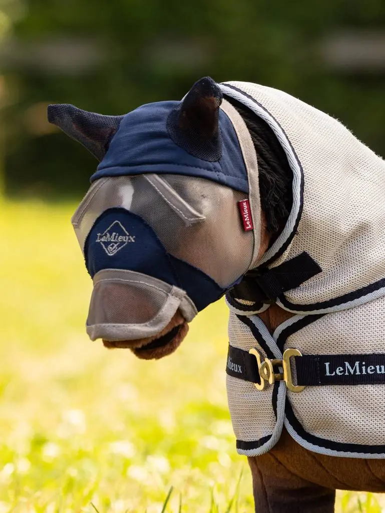 Lemieux Toy Pony Fly Mask Navy One Size 2