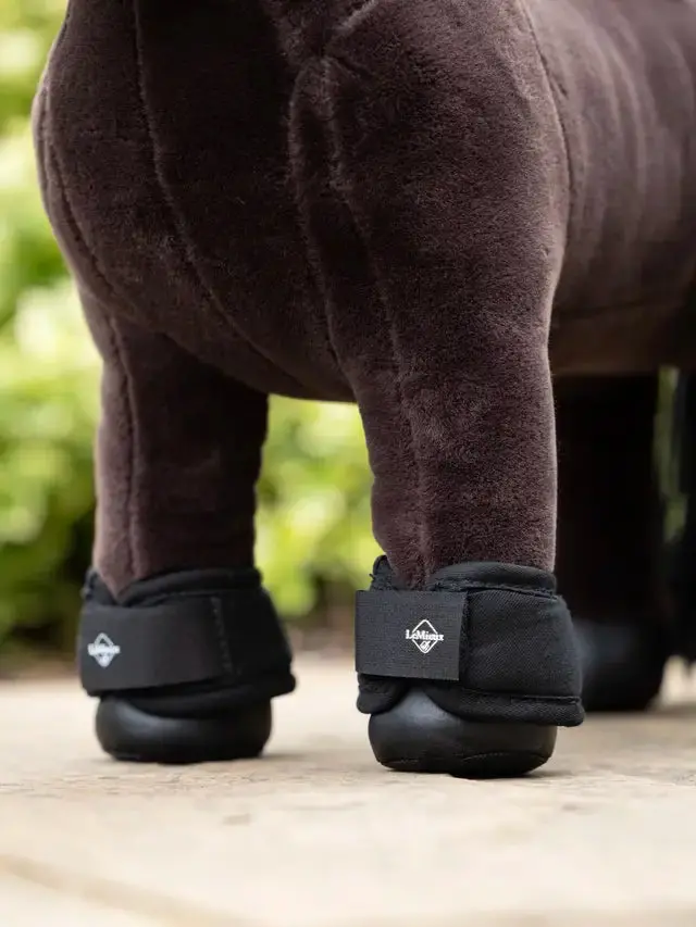 Lemieux Toy Pony Over Reach Boots Black One Size 2