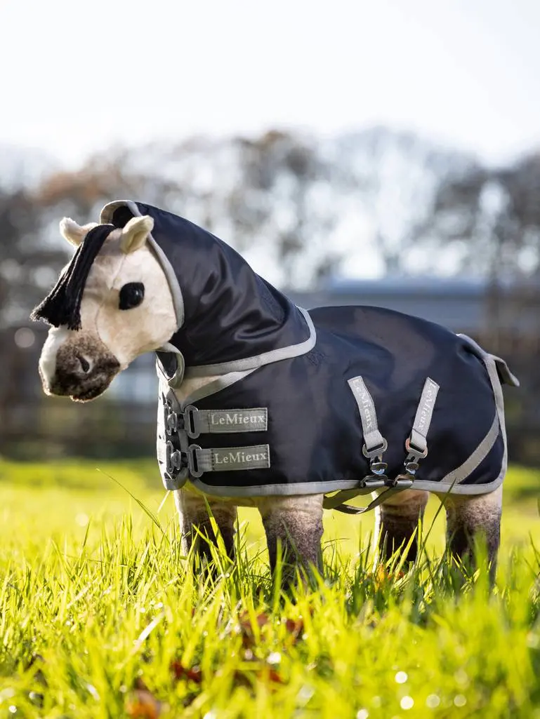Lemieux Toy Pony Storm Tek Turnout Rug Navy 1