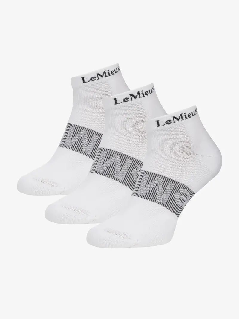 Lemieux Trainer Athletic Socks – 3-Pack
