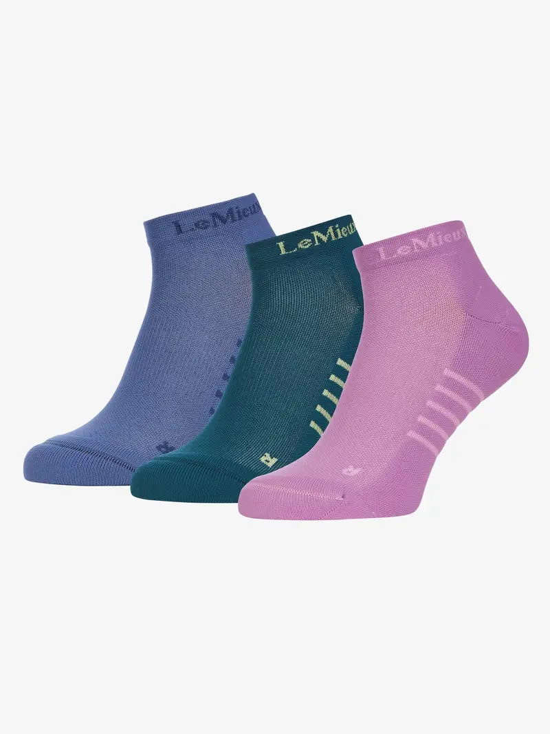 Lemieux Trainer Sock 3 Pack Multi 1