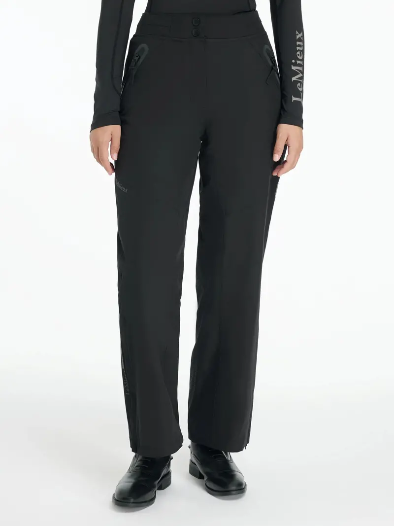 Lemieux Young Rider Stormwear Waterproof Trousers Black 1
