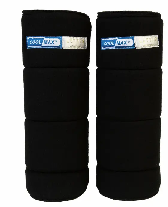 Lettia Coolmax No-Bow Support Wraps for Tendon Protection