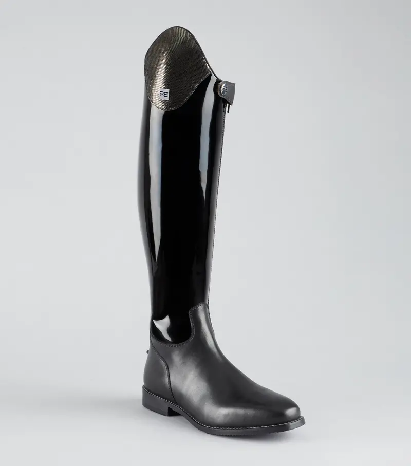 Levade Ladies Leather Dressage Riding Boots Black 1