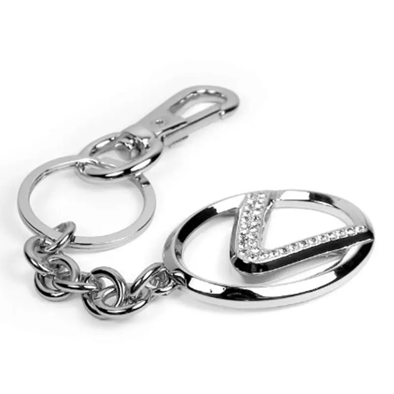 Lexus Bling Keychain With Clasp (Chrome) 2