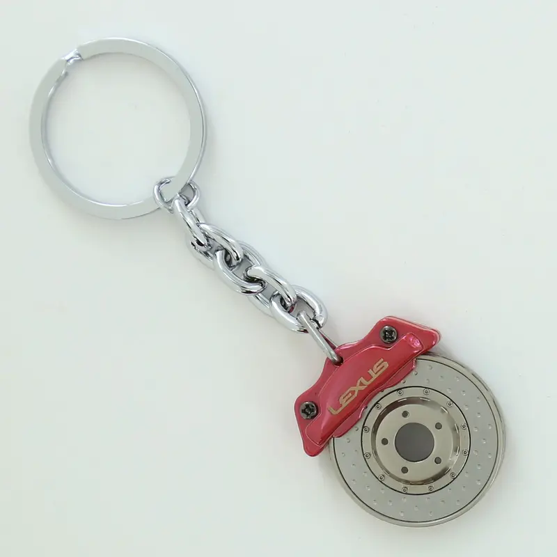Lexus Brake Rotor Key Chain (Chrome) 1