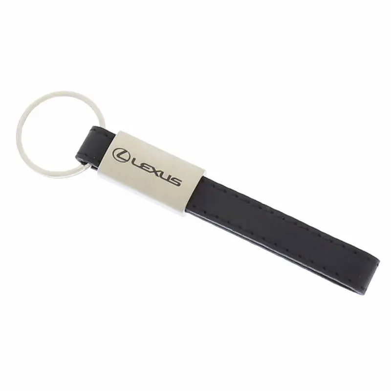 Lexus Leather Strap Keychain (Black) 1